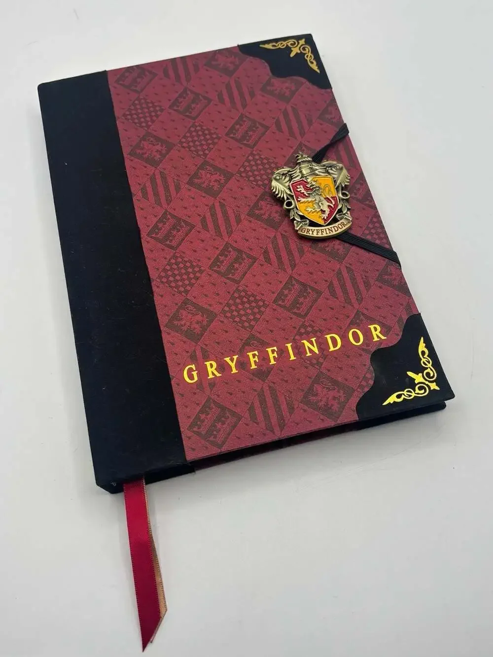 The Noble Collection Harry Potter Gryffindor Journal Hardbound Lined Notebook